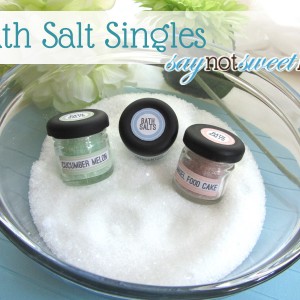 Bath Salts Recipe