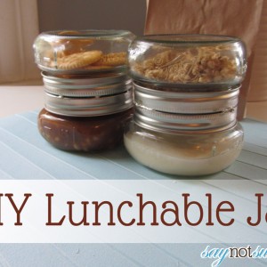 SayNotSweetAnne DIY Yogurt and Granola Jar