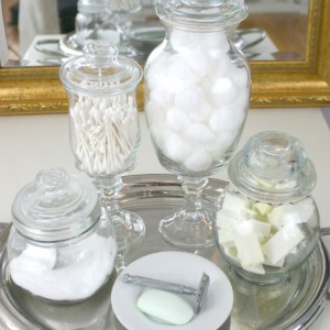 Make Your Own Upscale Apothecary Jars | SayNotSweetAnne.com