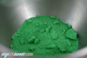 DIY Colored Sugar Tutorial at saynotsweetanne.com