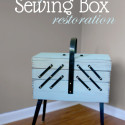 Restoring a Vintage Sewing Box