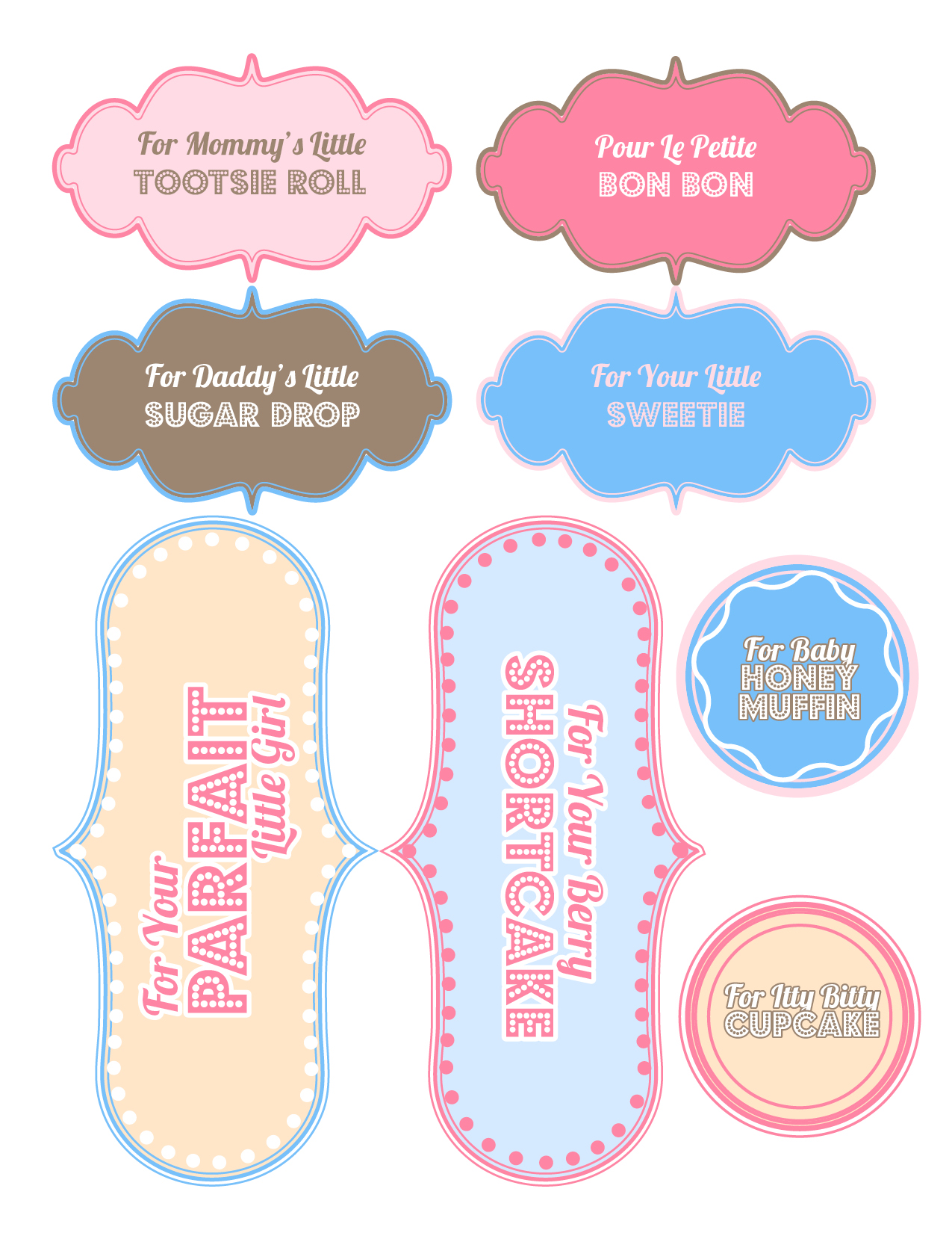 Baby Shower Gifts - [Free Printable] - Sweet Anne Designs