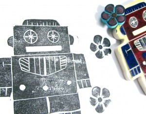 Easy DIY Eraser Stamps! $1 investment and tons of ideas! | saynotsweetanne.com