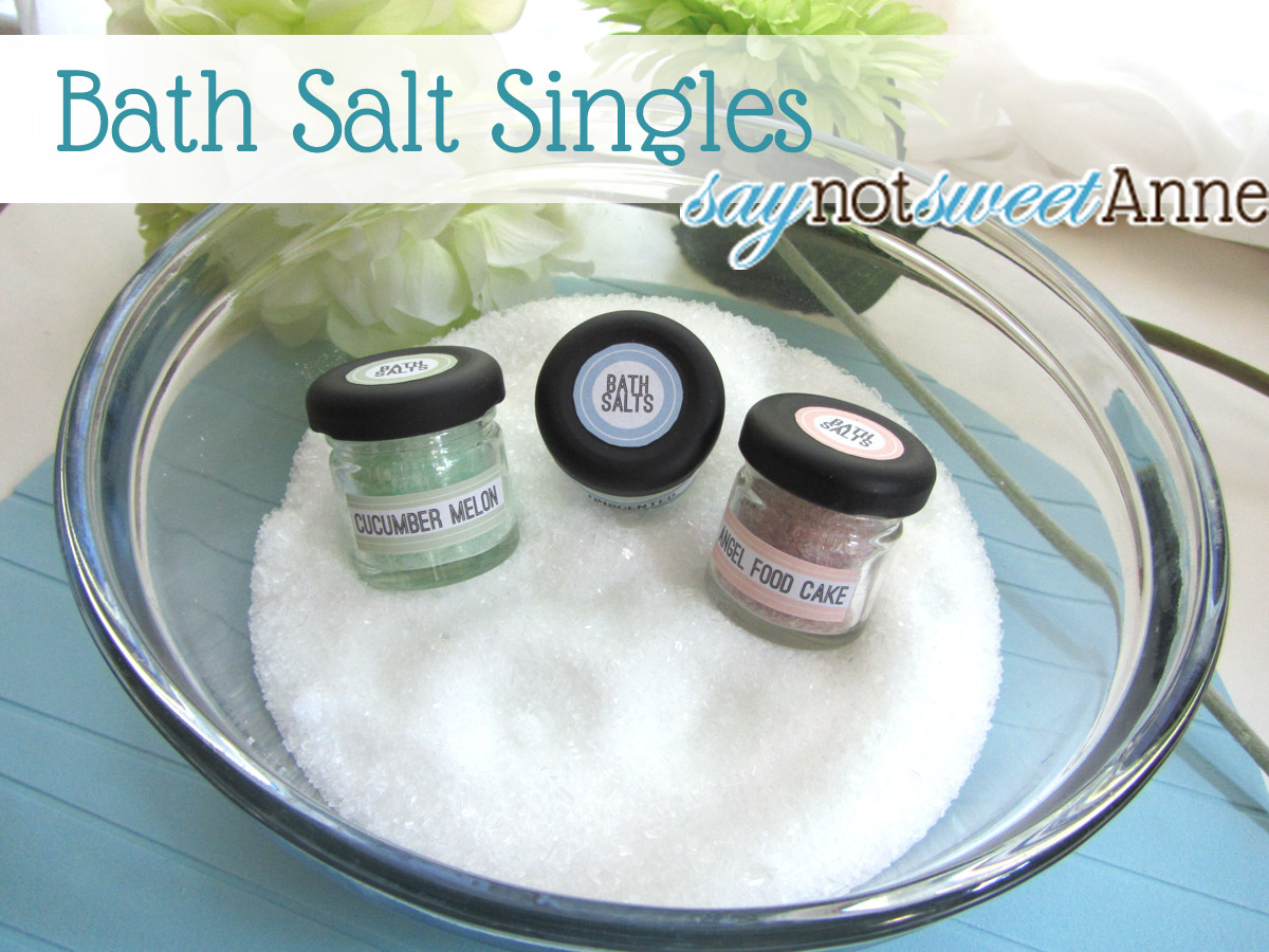 Bath Salts Recipe