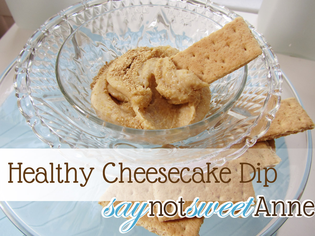 Healthy Cheesecake dip