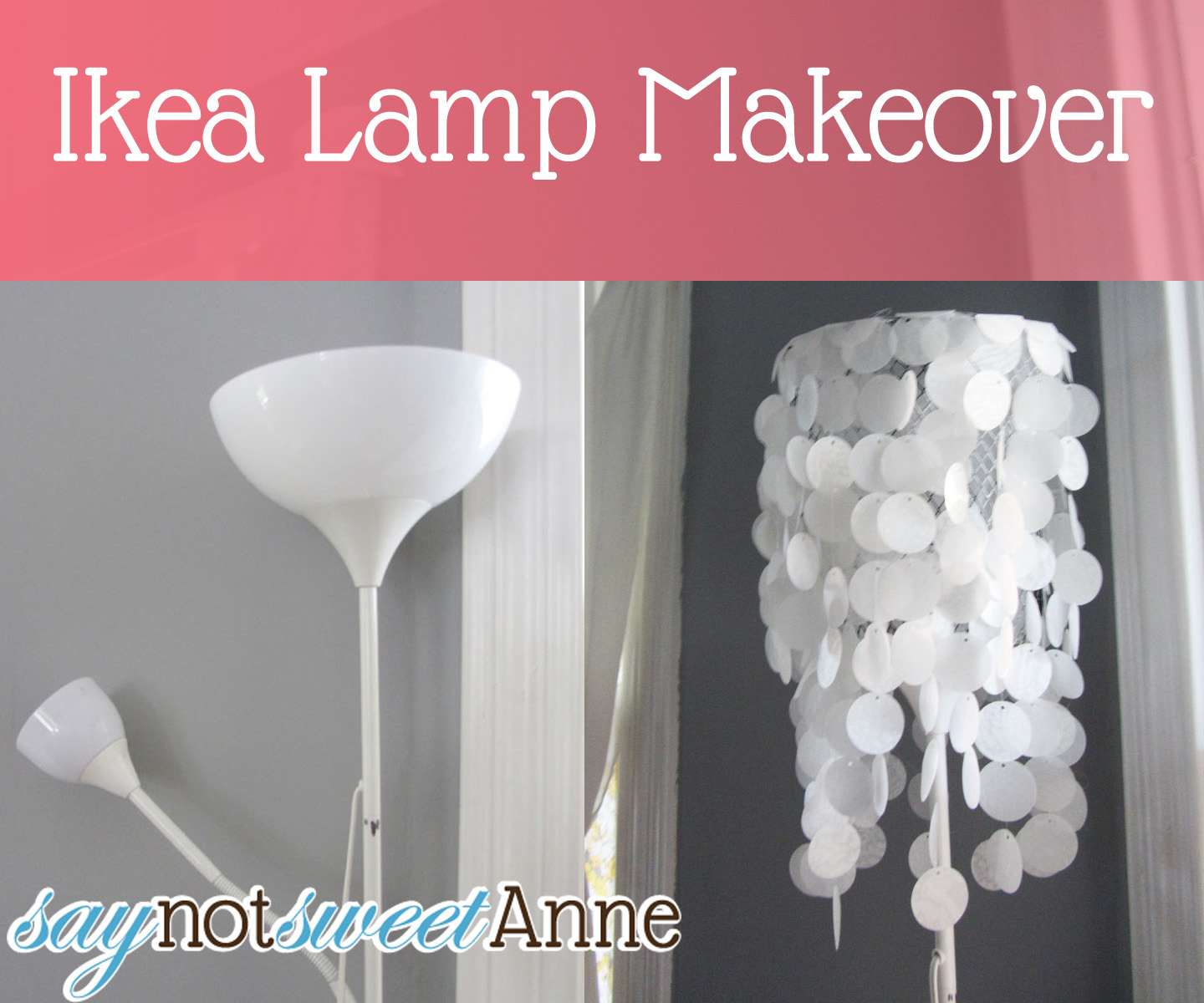 ikea not lamp makeover