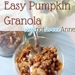 Pumpkin Pie Granola [Recipe]