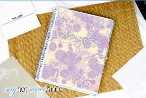 The Ultimate Blogging Planner by SayNotSweetAnne.com