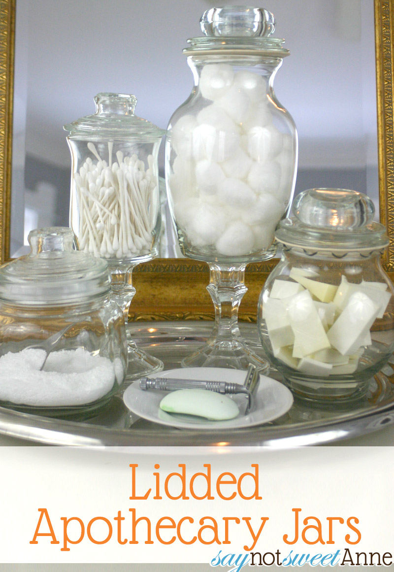 Clear Glass Apothecary Jars w/Lid Extra Tall– Design Decor Knoxville