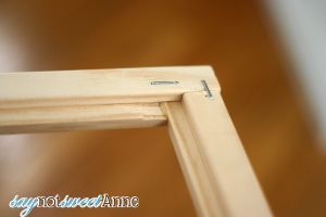 Picture Frame Tutorial