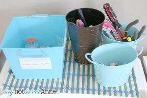 How to organize in 5 east steps. Plus a bonus custom label template!