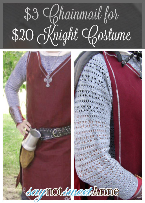 adult knight costume diy