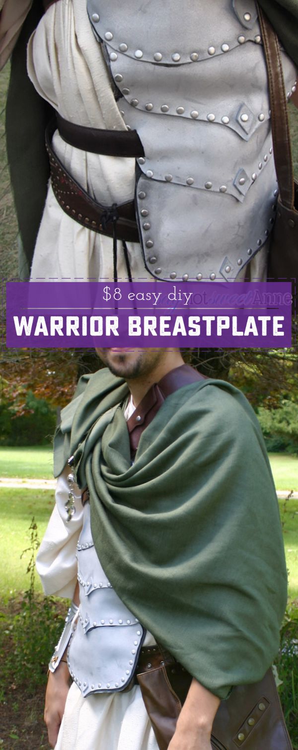 8 DIY Costume Warrior Breastplate Sweet Anne Designs