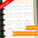 Printable Half Size Planner - Sweet Anne Designs