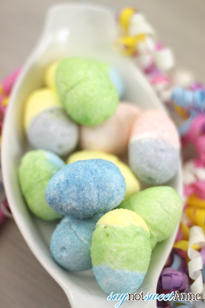 Sugared Marshmallow Eggs Sweet Anne Designs