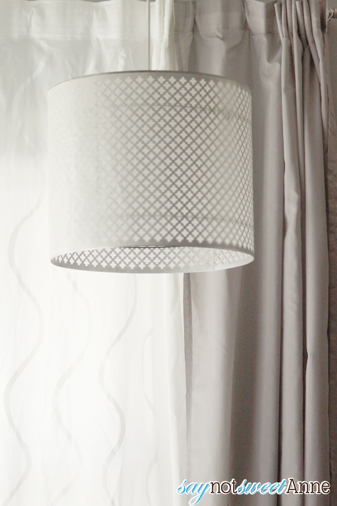 DIY Swag Lamp Designer Shade Sweet Anne Designs