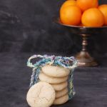 Clementine Crinkle Cookies