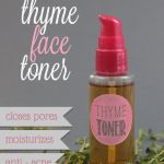 Acne Fighting Thyme Toner Recipe