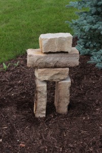 I like my second try at this Inuksuk better!