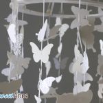 DIY Butterfly Paper Mobile