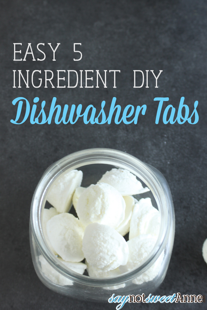 DIY Dishwasher Tabs Sweet Anne Designs