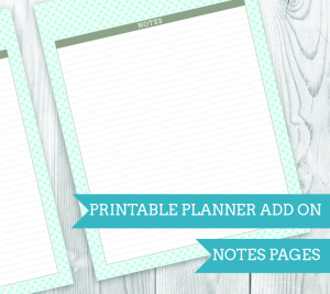 Printable 2015 Modular Planner. Download and print! Choose between several variations, including some with meal or lesson planning! Available in two sizes, 4 colors and with several add-ons to make your planner suit you! | saynotsweetanne.com | #etsy #planner #printable #organize