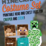 Minecraft Printable Costume Set