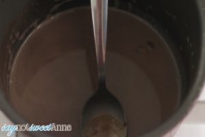Easy, 3 Ingredient Hazelnut Hot Cocoa. 2 minutes and done! | saynotsweetanne.com |