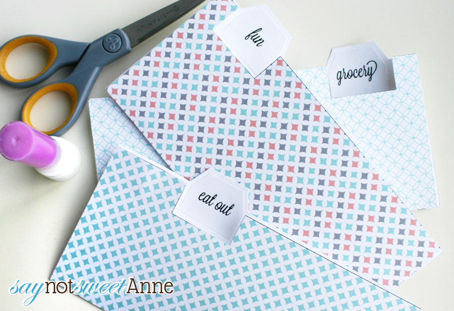 Printable Budget Envelopes - Sweet Anne Designs