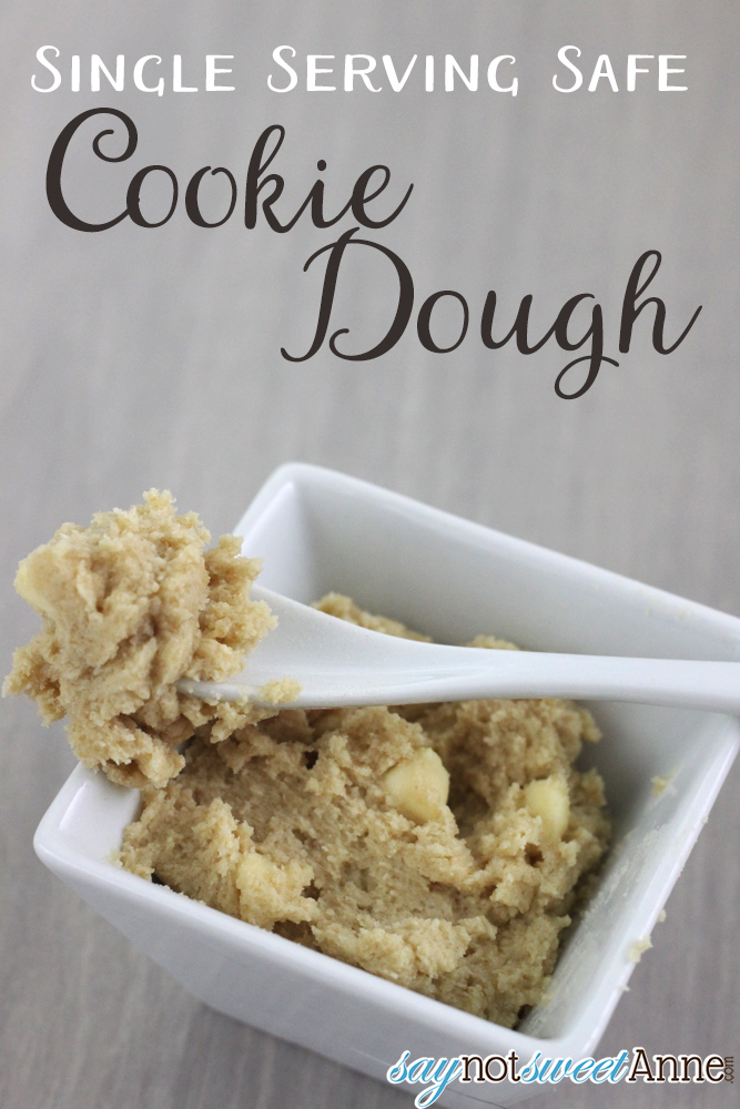 Single Serving Safe Cookie Dough Sweet Anne Designs