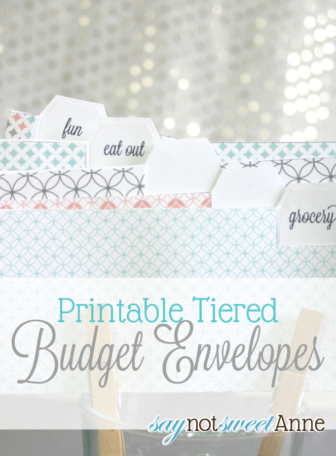 Free Printable Cash Envelopes for Budgeting