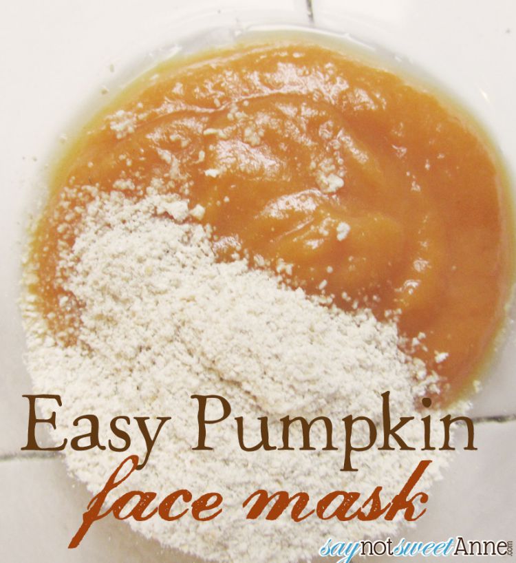 Easy Pumpkin Face Mask Sweet Anne Designs