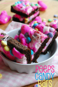 Peeps Candy Bars from The Domestic Rebel