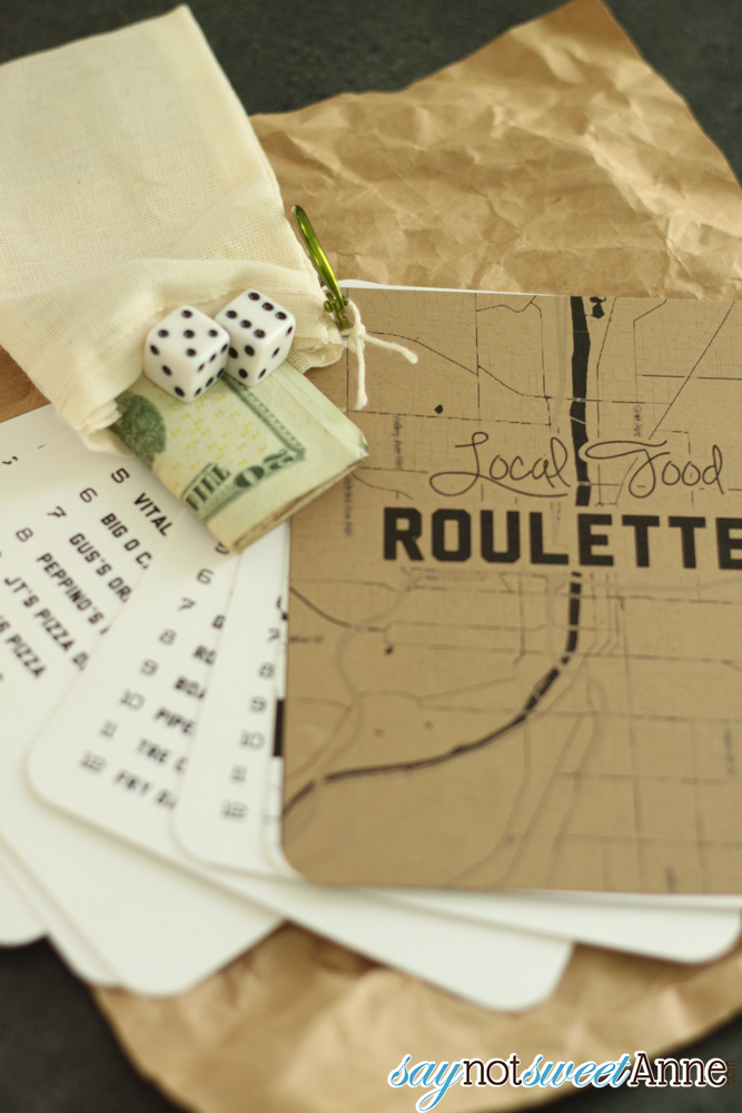 Local Food Roulette Sweet Anne Designs