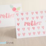 Printable Mother’s Day Cards + Envelopes