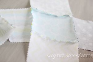 Adorable and Easy DIY soft blocks! Perfect for baby showers, or a just because gift! | saynotsweetanne.com