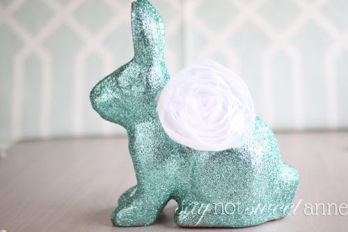 Easy and Elegant Easter Bunny | saynotsweetanne.com