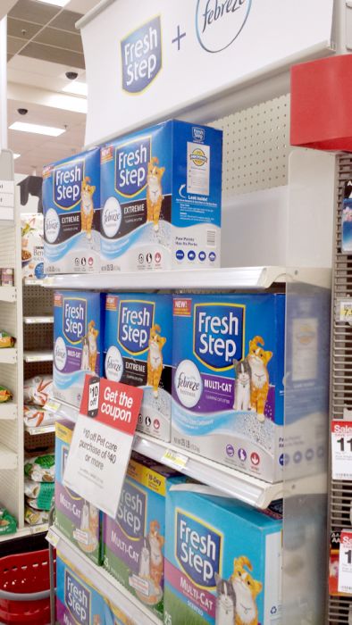 I took some time to review Fresh Step® with the Power of Febreze™ - See the results! | Saynotsweetanne.com