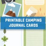 Printable Camping Journal Cards