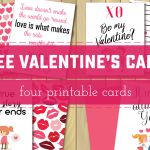 Printable Valentine’s Day Cards