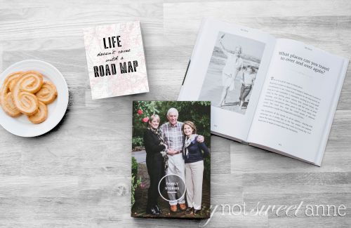 Printable Father's Day card and gift idea! Saying: "Life Doesn't Come with a Road Map,I’m thankful I’ve had you to give me directions." | Saynotsweetanne.com