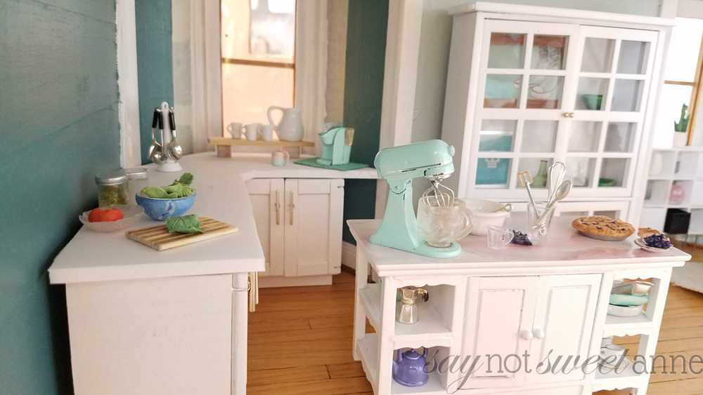 Gorgeous Hand Crafted Miniature Kitchenaid Mixer - Sweet Anne Designs