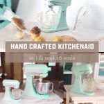 Gorgeous Hand Crafted Miniature Kitchenaid Mixer